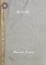 Load image into Gallery viewer, Kanchi Cotton Sarees with Buttas all over and Zari Tissue Borders on both sides (GREY)