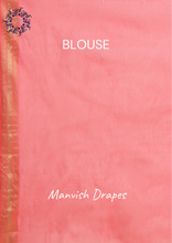 Load image into Gallery viewer, Kanchi Cotton Sarees with Buttas all over and Zari Tissue Borders on both sides (PINK)