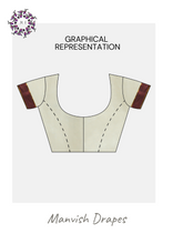 Load image into Gallery viewer, Plain Kerala Kasavu Pure Cotton Saree with Woven Border (MAROON BORDER)