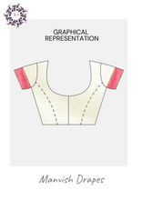 Load image into Gallery viewer, Plain Kerala Kasavu Pure Cotton Saree with Woven Border (PINK BORDER)