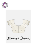 Load image into Gallery viewer, Plain Kerala Kasavu Pure Cotton Saree with Tassels (SILVER ZARI)