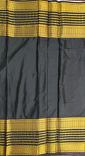 Load image into Gallery viewer, Semi Mysuru Crepe Saree with 3D Contrast Border,Pallu and Blouse.