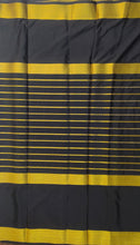 Load image into Gallery viewer, Semi Mysuru Crepe Saree with Contrast Border and Striped body.
