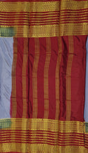 Load image into Gallery viewer, Semi Mysuru Crepe Saree with 3D Contrast Border,Pallu and Blouse.