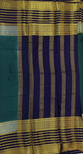 Load image into Gallery viewer, Semi Mysuru Crepe Saree with 3D Contrast Border,Pallu and Blouse.