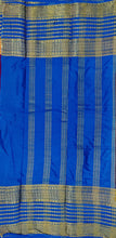 Load image into Gallery viewer, Semi Mysuru Crepe Saree with 3D Contrast Border,Pallu and Blouse.