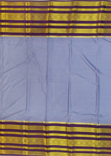 Load image into Gallery viewer, Semi Mysuru Crepe Saree with Contrast Border,Pallu and Blouse