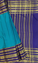 Load image into Gallery viewer, Semi Mysuru Crepe Saree with Contrast Border,Pallu and Blouse