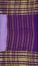 Load image into Gallery viewer, Semi Mysuru Crepe Saree with Contrast Border,Pallu and Blouse