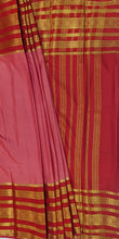 Load image into Gallery viewer, Semi Mysuru Crepe Saree with Contrast Border,Pallu and Blouse