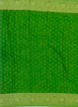 Load image into Gallery viewer, Banaras Chinnon Crepe Saree with Self Colored Border,Pallu and Blouse-With Color Options