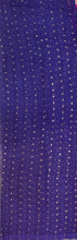 Load image into Gallery viewer, Banaras Crepe Saree with Thin Zari Stripes,Self Color Border,Paluu and Contrast Butti Blouse