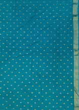 Load image into Gallery viewer, Banaras Khaddi Georgette Saree with Zari Buttis all over,Self Color Border,Paluu and Blouse-Rama Color