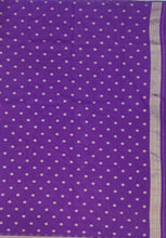 Load image into Gallery viewer, Banaras Khaddi Georgette Saree with Zari Buttis all over,Self Color Border,Paluu and Blouse-Jamoon color