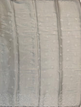 Load image into Gallery viewer, Designer Saree with Rice Stitch Embroidery on Crush Fabric-Grey color