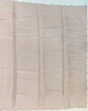 Load image into Gallery viewer, Designer Saree with Rice Stitch Embroidery on Crush Fabric-Peach color