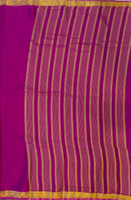 Load image into Gallery viewer, Semi Mysuru Crepe Saree with self Border,Pallu and Blouse -pink color