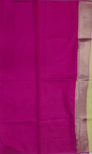 Load image into Gallery viewer, Desingers saree with woven patterns and tasselled fringe, geometry and ornamental design-PINK COLOR