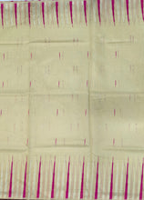 Load image into Gallery viewer, Desingers saree with woven patterns and tasselled fringe, geometry and ornamental design-PINK COLOR