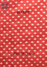 Load image into Gallery viewer, Mul Mul Pure Cotton Saree with Ikat Prints all over (GREY-RED COMBINATION-ELEPHANT)
