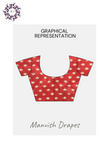 Load image into Gallery viewer, Mul Mul Pure Cotton Saree with Ikat Prints all over (GREY-RED COMBINATION-ELEPHANT)
