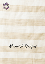 Load image into Gallery viewer, Kerala Kasavu Pure Cotton- Tussar Blend saree with Thread Pallu and Thread Border
