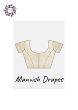 Load image into Gallery viewer, Kerala Kasavu Pure Cotton- Tussar Blend saree with Thread Pallu and Thread Border
