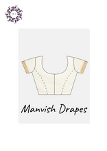 Load image into Gallery viewer, Kerala Kasavu Pure Cotton Saree with Zari Tissue Border and Zari Woven Pallu.
