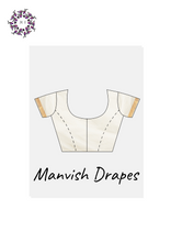 Load image into Gallery viewer, Plain Kerala Kasavu Pure Cotton Saree with Tassels (GOLD ZARI)
