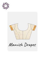 Load image into Gallery viewer, Kerala Kasavu Pure Cotton Saree with Zari stripes body (GOLD ZARI)
