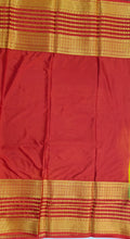 Load image into Gallery viewer, Semi Mysuru Crepe Saree with 3D Contrast Border,Pallu and Blouse
