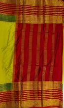 Load image into Gallery viewer, Semi Mysuru Crepe Saree with 3D Contrast Border,Pallu and Blouse
