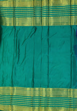 Load image into Gallery viewer, Semi Mysuru Crepe Saree with 3D Contrast Border,Pallu and Blouse.
