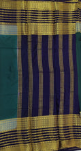 Load image into Gallery viewer, Semi Mysuru Crepe Saree with 3D Contrast Border,Pallu and Blouse.
