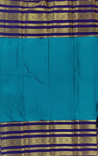 Load image into Gallery viewer, Semi Mysuru Crepe Saree with Contrast Border,Pallu and Blouse
