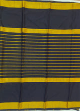 Load image into Gallery viewer, Semi Mysuru Crepe Saree with Kamalkari Printed Body,Contrast Border,Pallu and Blouse.
