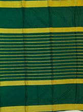 Load image into Gallery viewer, Semi Mysuru Crepe Saree with Kamalkari Printed Body,Contrast Border,Pallu and Blouse.
