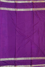 Load image into Gallery viewer, Semi Mysuru Crepe Saree with Digitally Printed Body,Contrast Border,Pallu and Blouse.
