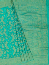 Load image into Gallery viewer, Banaras Chinnon Crepe Saree with Self Colored Border,Pallu and Blouse-With Color Options
