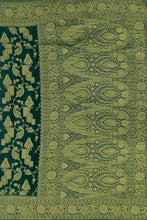 Load image into Gallery viewer, Banaras Chinnon Crepe Saree with Self Colored Border,Pallu and Blouse-With Color Options
