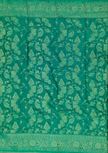 Load image into Gallery viewer, Banaras Chinnon Crepe Saree with Self Colored Border,Pallu and Blouse-With Color Options

