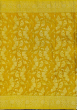 Load image into Gallery viewer, Banaras Chinnon Crepe Saree with Self Colored Border,Pallu and Blouse-With Color Options
