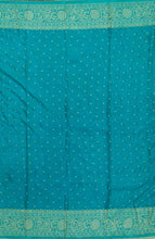 Load image into Gallery viewer, Banaras Chinnon Crepe Saree with Self Colored Border,Pallu and Blouse-With Color Options
