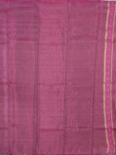 Load image into Gallery viewer, Banaras Crepe Saree with Shimmer Body and Contrast Blouse.
