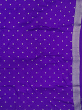 Load image into Gallery viewer, Banaras Georgette Borderless Saree with Zari Buttis all over,Self Color Border,Paluu and Blouse-Jamoon Color
