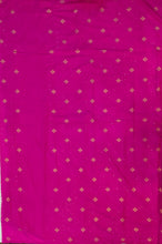 Load image into Gallery viewer, Semi Mysuru Crepe Saree with Kamalkari Printed Body,Contrast Border,Pallu and Blouse.
