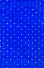 Load image into Gallery viewer, Semi Mysuru Crepe Saree with Kamalkari Printed Body,Contrast Border,Pallu and Blouse.
