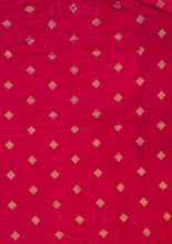 Load image into Gallery viewer, Semi Mysuru Crepe Saree with Kamalkari Printed Body,Contrast Border,Pallu and Blouse.
