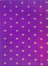 Load image into Gallery viewer, Semi Mysuru Crepe Saree with Kamalkari Printed Body,Contrast Border,Pallu and Blouse.
