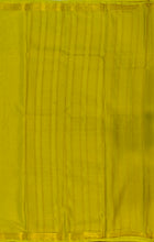 Load image into Gallery viewer, Semi Mysuru Crepe Saree with self Border,Pallu and Blouse -MASTARD YELLOW COLOR

